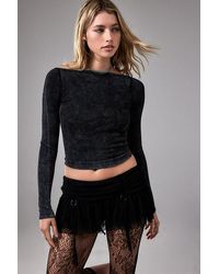 Urban Outfitters - Uo Alicia Backless Long Sleeve Tee - Lyst