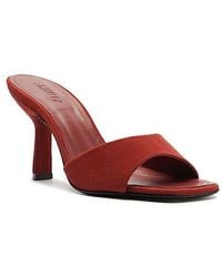 SCHUTZ SHOES - Posseni Leather Heeled Mule - Lyst