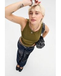Urban Outfitters - Uo Emina Ruched Tank Top - Lyst