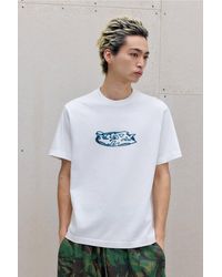 iets frans... - Ecru Graffiti Graphic T-shirt - Lyst