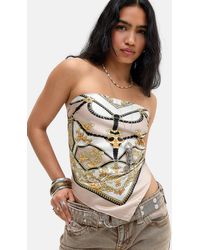 Urban Outfitters - Uo Silky Mosaic Print Headscarf - Lyst