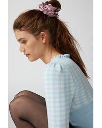 Urban Outfitters - Satin Bow Scrunchie - Lyst