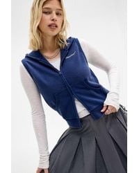 iets frans... - Sleeveless Zip-through Hoodie - Lyst