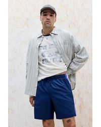 New Balance - Navy Fast Days 7" Shorts - Lyst