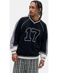 iets frans... - Black Sport Panel Sweatshirt - Lyst