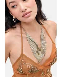 Silence + Noise - Silence + Noise Chainmail Neckerchief Choker Necklace - Lyst