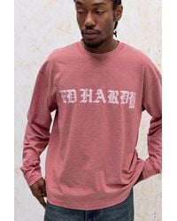Ed Hardy - Uo Exclusive Oversized Stripe Long Sleeve Tee - Lyst