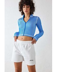 iets frans... - White Cut-off Jogger Shorts - Lyst