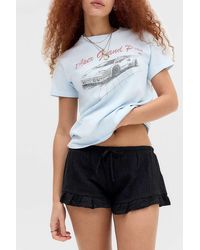 Kimchi Blue - Jules Broderie Mini Shorts - Lyst