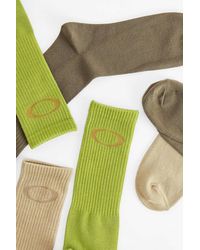 Oakley - Uo Exclusive Ellipse Crew Socks 3-pack - Lyst