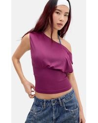 iets frans... - Off-shoulder Seamless Top Xs At Urban Outfitters - Lyst