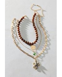 Urban Outfitters - Bloom Flower Romantic Layered Necklace Set - Lyst