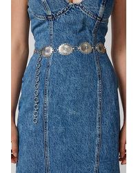 Urban Outfitters - Embossed Chain Belt - Lyst