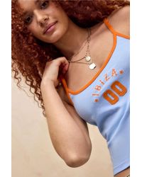 Urban Outfitters - Uo Ibiza Appliqué Cami Top - Lyst