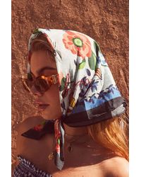 Urban Outfitters - Uo Embroidered Floral Neck Scarf - Lyst