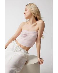 Urban Outfitters - Uo Ruched Tube Top - Lyst