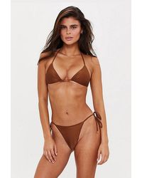 Sunkissed - Le Triangle String Bikini Top - Lyst