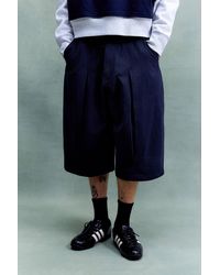 ANGLAN - Navy Balloon Pant Shorts - Lyst