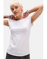 Urban Outfitters - Uo Cap Sleeve Baby Tee - Lyst
