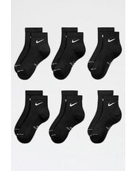 Nike - Elevated Ankle Socks 6-Pack - Lyst