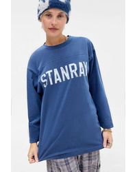 Stan Ray - Navy Football T-shirt - Lyst