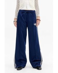 adidas - Navy Original Firebird Track Pants - Lyst
