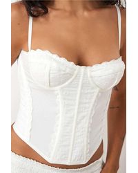 Out From Under - Broderie Modern Love Corset - Lyst