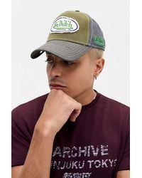 Von Dutch - Uo Exclusive Khaki Trucker Cap - Lyst