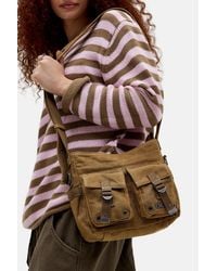 BDG - Wax Canvas Sling Bag - Lyst