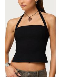 Edikted - Dara Halter Top - Lyst