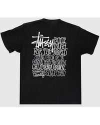 Stussy - California Grown Tee Pigment Dyed - Lyst
