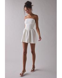 Kimchi Blue - Sugar Plum Strapless Corset Mini Dress - Lyst