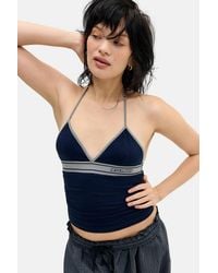 iets frans... - Tyla Logo Halter Top - Lyst