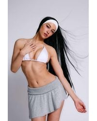 Basic Pleasure Mode - X Elsie Foldover Mini Skirt - Lyst