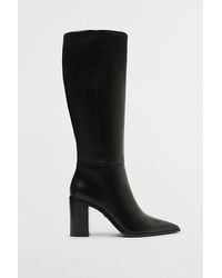 SCHUTZ SHOES - Mikki Up Block Knee-High Boot - Lyst