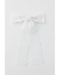 Urban Outfitters - Willa Eyelet Hair Bow Barrette - Lyst