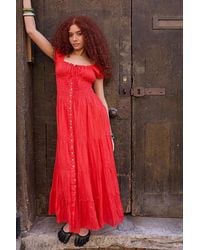 Kimchi Blue - Samira Prairie Maxi Dress - Lyst