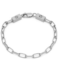 Northskull Cable Chain Link Bracelet - Metallic