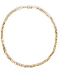 CAPSULE ELEVEN Power Chain Necklace - 18ct Gold-plated Sterling Silver 40/50cm - Metallic