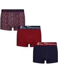 Ben Sherman - Trunks Cole 3pk Sn99 - Lyst