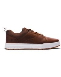 Timberland - Maple Grove Mid Lace-up Trainer For Men In Brown, Man, Brown, Size: 6.5 - Lyst