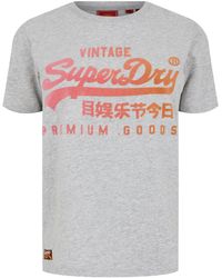 Superdry - Vi Graphc T Ld41 - Lyst