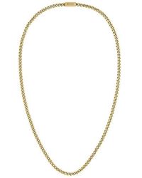BOSS - Gents Jewellery Chain For Him Necklace - Lyst