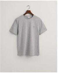GANT - Regular Fit Shield T-shirt - Lyst