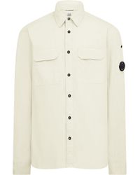 C.P. Company - Long Sleeve Overshirt - Lyst