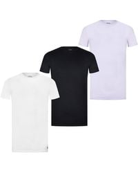 Ralph Lauren - 3 Pack T Shirts - Lyst