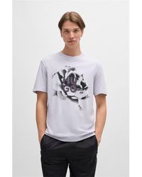 HUGO - T-shirt - Lyst