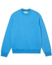 Lacoste - Basic Fleece Sweatshirt - Lyst