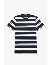 Fred Perry - Stripe T-shirt - Lyst