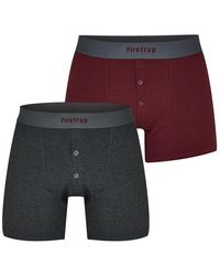 Firetrap - 2 Pack Boxers - Lyst
